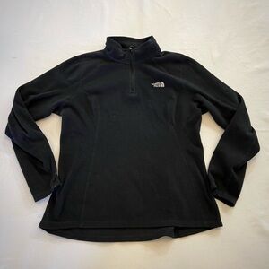 THE NORTH FACE Women’s 1/4 Zip Fleece Long Sleeve Pullover, Medium.